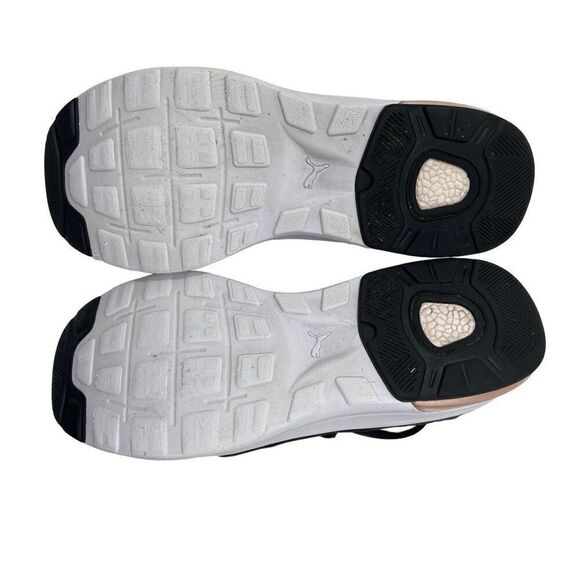 Puma Womens Electron Street C Trainers Lace-up Athletic Sneakers Black Size 8 - Picture 6 of 10